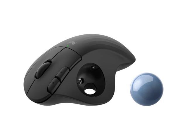Logitech ERGO M575 Wireless Trackball Mouse - Easy thumb control, precision and smooth tracking, ergonomic comfort design, for Windows, PC and Mac...