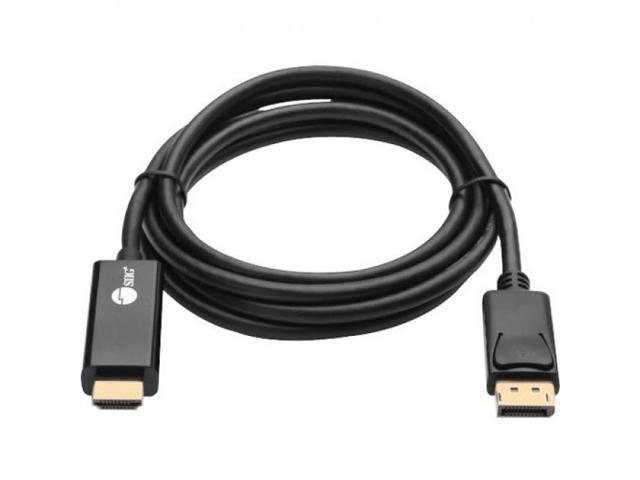 siig displayport 1.2 to hdmi 1.4 passive cable 4k @30hz - dp to hdmi male to male adapter cable - hdcp - 6 feet
