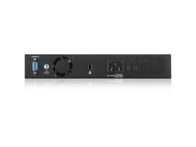 ZyXEL 8-Port Gigabit L2+ Managed and Nebula Pro Cloud Managed Switch, 8 PoE+ Ports at 180W with 2 SFP Uplinks, GS2220-10HP