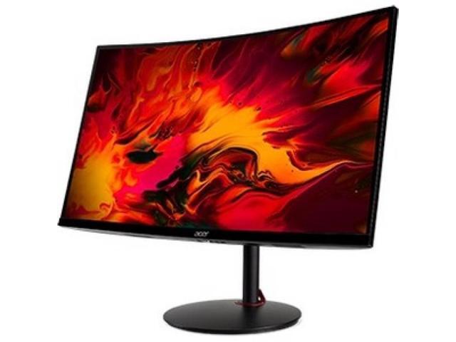 Acer Nitro XZ270 Xbmiipx 27' 1500R Curved Full HD (1920 x 1080) VA Zero-Frame Gaming Monitor with Adaptive Sync, 240Hz Refresh Rate and 1ms VRB...