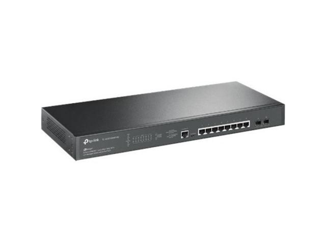 TP-Link JetStream TL-SG3210XHP-M2 Ethernet Switch* - 8 Ports - Manageable - 3 Layer Supported - Modular - 240 W PoE Budget - Optical Fiber, Twisted...