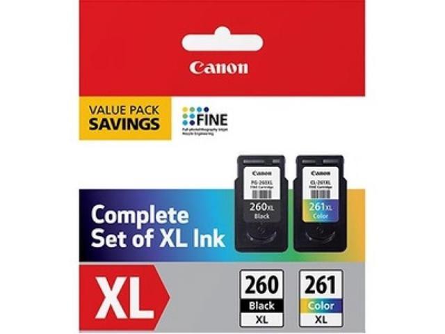 Canon - PG-260 XL / CL-261 XL 2-Pack High-Yield Ink Cartridges - Black/Cyan/Magenta/Yellow - image 6