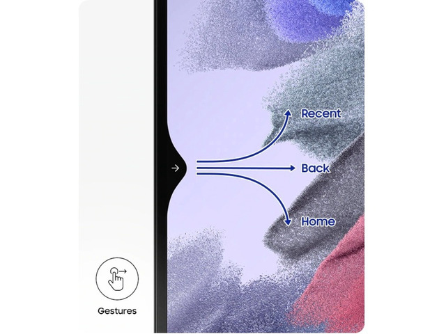 Samsung Galaxy Tab A7 Lite SM-T220 Tablet - 8.7' WXGA+ Quad-core (4 Core) 2.30 GHz - 3 GB RAM - 32 GB Storage - Android 11 - Dark Gray - MediaTek...