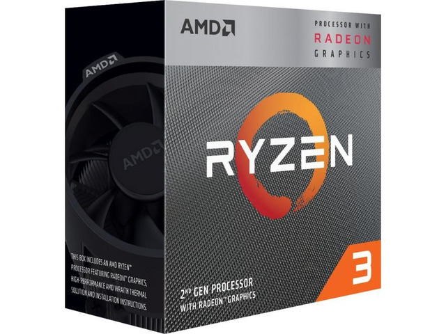 AMD Ryzen 3 3200G Desktop Processor w/ Radeon Vega 8 Graphics - 4 cores & 4 thre