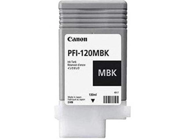 Canon PFI-120MBK Original Inkjet Ink Cartridge Matte Black Pack 2884C001