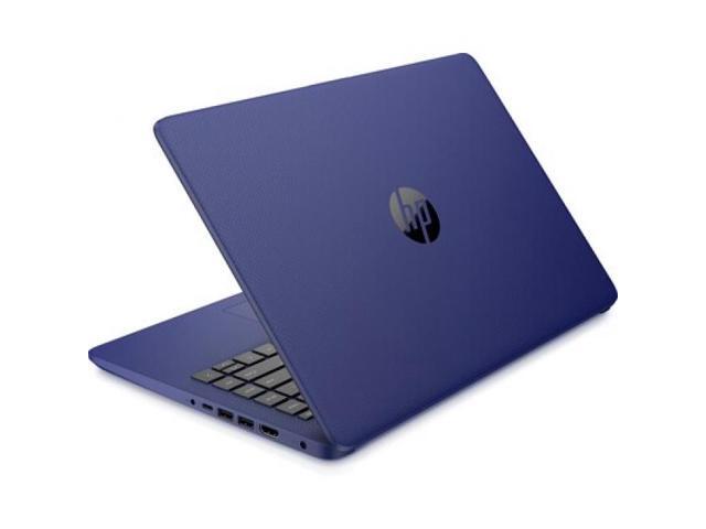 HP 14 Series 14' Touchscreen Laptop - Intel Celeron N4020 - 4GB RAM - 64GB eMMC - Windows 10 Home in S mode- Indigo Blue 14-dq0050nr (47X80UA#ABA)