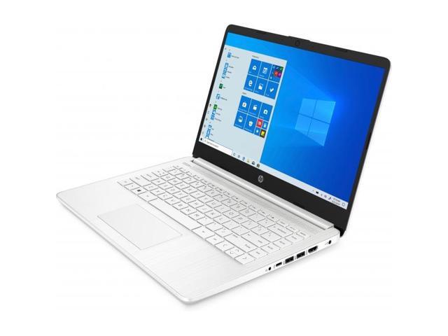 HP 14 Series 14' Laptop - Intel Celeron N4020 - 4GB RAM - 64GB eMMC - Windows 10 Home in S mode - Snow White 14-dq0040nr (47X78UA#ABA)