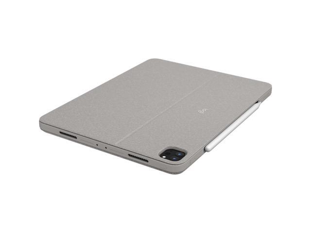 Logitech - Combo Touch Keyboard Folio for Apple iPad Pro 12.9" (5th & 6th Gen) with Detachable Backlit Keyboard - Sand - image 4