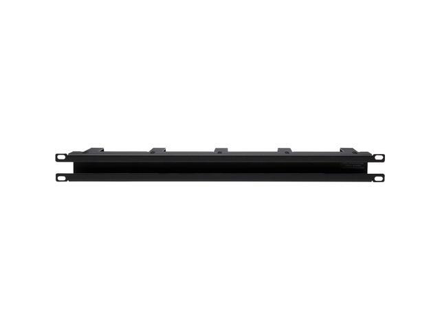 Tripp Lite SRCABLERING1UHD Rack Horizontal Cable Manager Metal Rings Black 1URM
