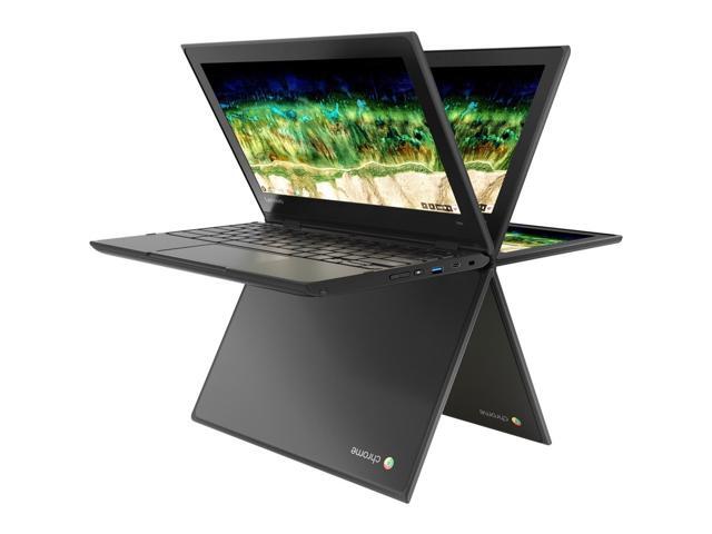 Lenovo 500e Chromebook 2nd Gen 81MC005AUS 11.6' Touchscreen Rugged 2 in 1 Chromebook - HD - 1366 x 768 - Intel Celeron N4120 Quad-core (4 Core)...