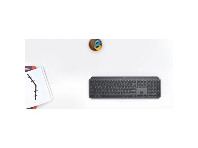 Logitech - MX Keys For Business Full-Size Wireless Scissor Tactile Switch Keyboard with Smart Backlighting - Graphite - image 6