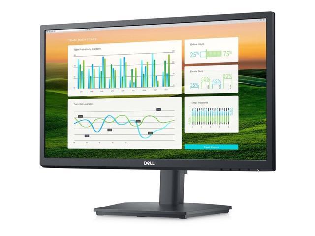 Dell E2222HS - LED monitor - 22' (21.5' Viewable) - 1920 x 1080 Full HD (1080p) @ 60 Hz - VA - 250 nits - 3000:1 - HDMI, VGA, DisplayPort - Speakers