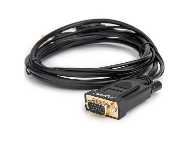 Rocstor 6ft HDMI/VGA Video Cable 15PIN Y10C264B1