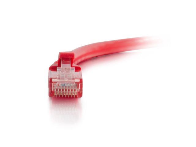 C2G 50810 15 ft. Cat6a Snagless Unshielded (UTP) Ethernet Network Patch Cable - Red