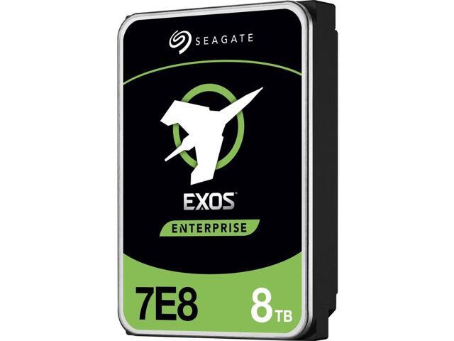Seagate Exos 7E8 ST8000NM000A 8TB 7200 RPM 256MB Cache SATA 6.0Gb/s 3.5' Hard Drives Bare Drive