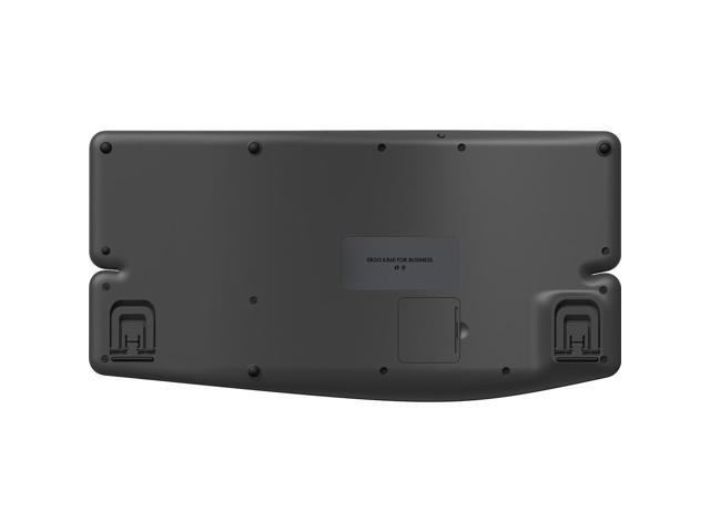 Logitech - ERGO K860 For Business Ergonomic Wireless Scissor Low-Profile Switch Keyboard with Ergonomic Split Design - Graphite - image 6