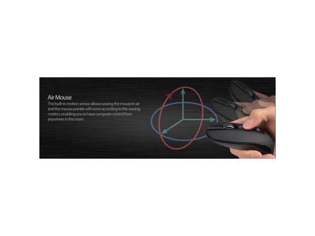 Adesso iMouse P20 Air Mouse Elite Wireless Presenter Mouse - Black - image 4