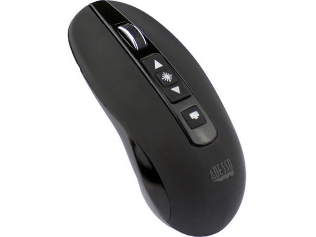 Adesso iMouse P20 Air Mouse Elite Wireless Presenter Mouse - Black - image 5