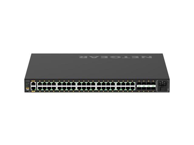 Netgear AV Line M4250-40G8F-PoE+ 40-Port Manageable Switch, GSM4248P-100NAS