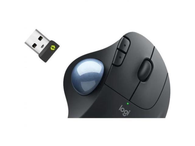 Logitech - ERGO M575 Wireless Trackball Ergonomic Mouse for Business - Wireless - Graphite - image 2