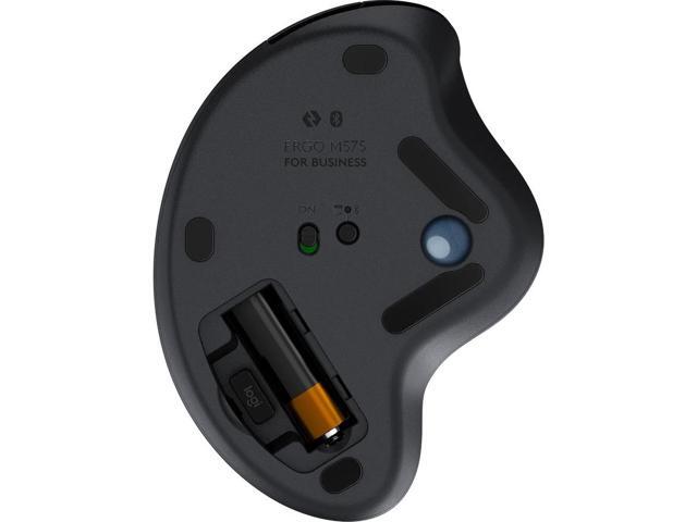 Logitech - ERGO M575 Wireless Trackball Ergonomic Mouse for Business - Wireless - Graphite - image 5