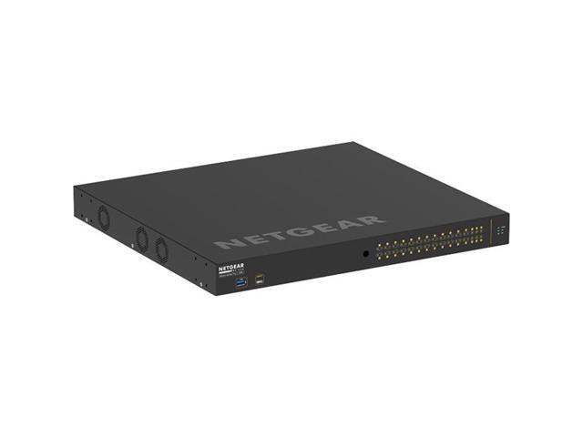 NETGEAR 24x1G PoE+ 480W 2x1G and 4xSFP+ Managed Switch AV Line M4250-26G4XF-PoE+, GSM4230PX