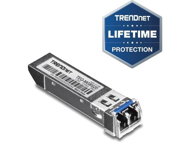 TRENDnet TEG-MGBS20, SFP Single Mode LC Module (20km)