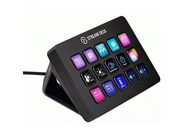 Elgato - Stream Deck MK.2 Full-size Wired USB Keypad with 15 Customizable LCD keys and Interchangeable Faceplate - Black - image 8