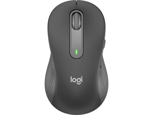 Logitech Signature M650 L LEFT Mouse - Optical - Wireless - Bluetooth/Radio Frequency - Graphite - USB - 2000 dpi - Scroll Wheel - 5 Button(s) - 5.