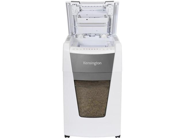 Kensington OfficeAssist Auto Feed Shredder A3000-HS Anti-Jam Micro Cut - Continuous Shredder - Micro Cut - 8 Per Pass - for shredding Paper,...