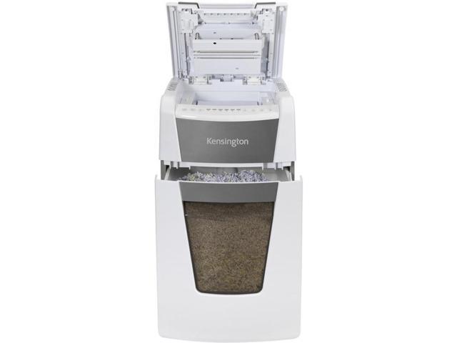 Kensington OfficeAssist Auto Feed Shredder A3000-HS Anti-Jam Micro Cut - Continuous Shredder - Micro Cut - 8 Per Pass - for shredding Paper,...