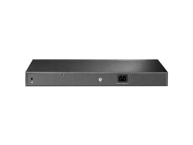 TP-Link 24-Port 10/100Mbps + 4-Port Gigabit Smart PoE+ Switch - 24 Ports - Manageable - 2 Layer Supported - 2 SFP Slots - 18.80 W Power Consumption...