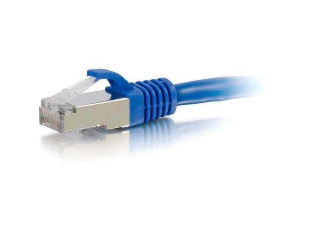 C2G 00794 Cat6 Cable - Snagless Shielded Ethernet Network Patch Cable, Blue (4 Feet, 1.22 Meters)