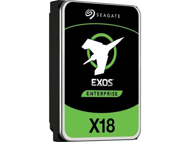 Seagate Exos X18 ST10000NM013G 10 TB Hard Drive - 3.5' Internal - SAS (12Gb/s SAS) - Conventional Magnetic Recording (CMR) Method - Video...