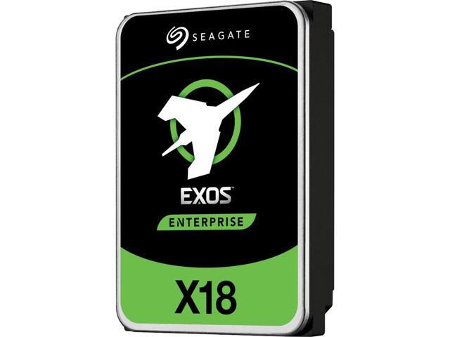 Seagate Exos X18 ST10000NM013G 10 TB Hard Drive - 3.5' Internal - SAS (12Gb/s SAS) - Conventional Magnetic Recording (CMR) Method - Video...