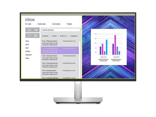 Dell - 23.8" LCD Monitor (DisplayPort, USB, HDMI) - Black/Silver - image 5