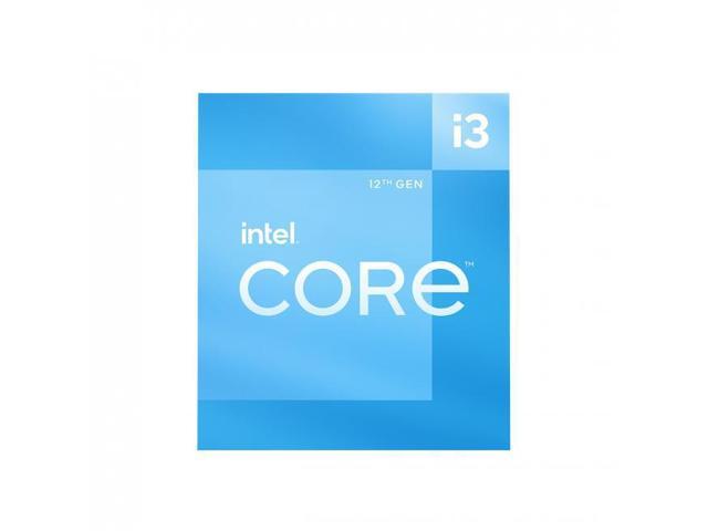 Intel Core i3-12100 - Core i3 12th Gen Alder Lake Quad-Core 3.3 GHz LGA 1700 Processor 60W Intel UHD Graphics 730 Desktop Processor - BX8071512100