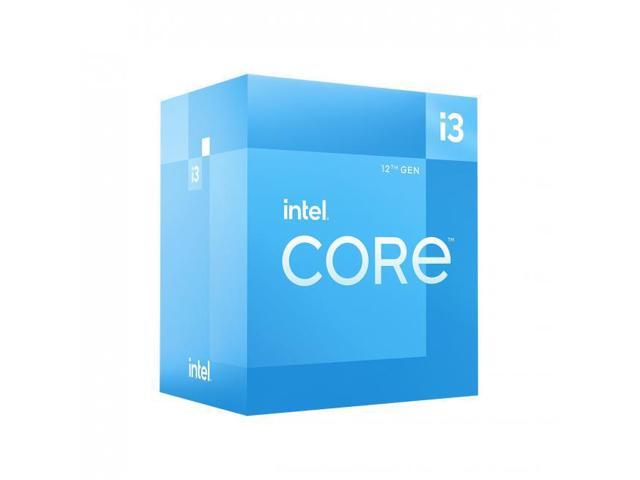 Intel Core i3-12100 - Core i3 12th Gen Alder Lake Quad-Core 3.3 GHz LGA 1700 Processor 60W Intel UHD Graphics 730 Desktop Processor - BX8071512100