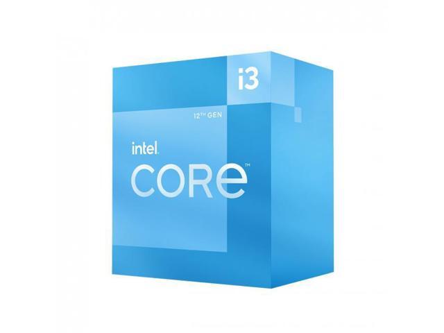Intel Core i3-12100 - Core i3 12th Gen Alder Lake Quad-Core 3.3 GHz LGA 1700 Processor 60W Intel UHD Graphics 730 Desktop Processor - BX8071512100