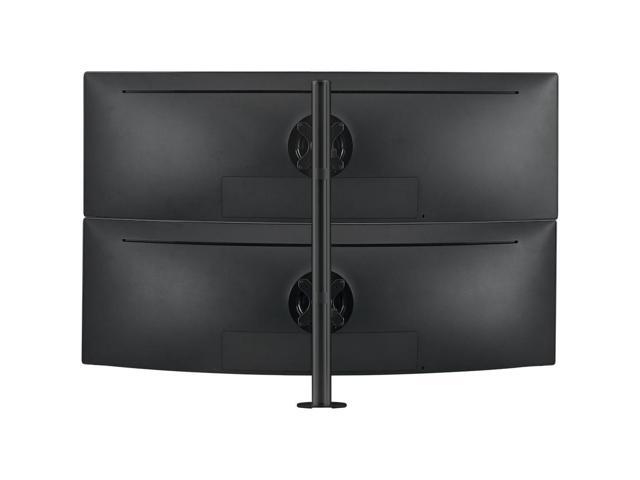 Atdec Heavy Duty Dual Vertical Monitor Desk Mount - Black - image 4
