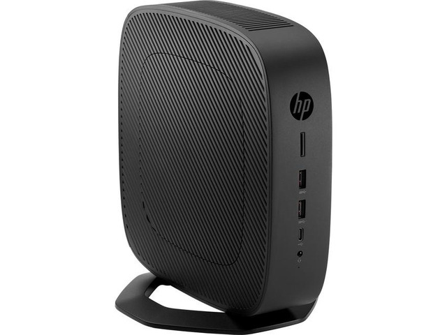 HP t740 Thin ClientAMD Ryzen V1756B Quad-core (4 Core) 3.25 GHz - TAA Compliant - AMD Chip - 8 GB RAM DDR4 SDRAM - 64 GB Flash - AMD Radeon Vega 8...