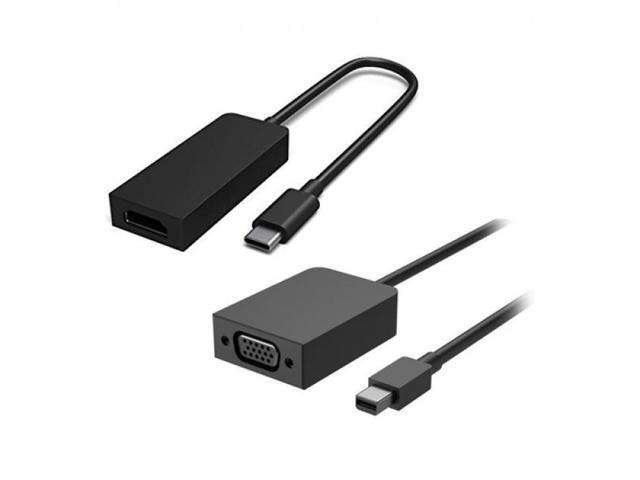 UPC 472000127566 product image for Microsoft Surface USB-C to DisplayPort Adapter + Mini DisplayPort to VGA Adapter | upcitemdb.com