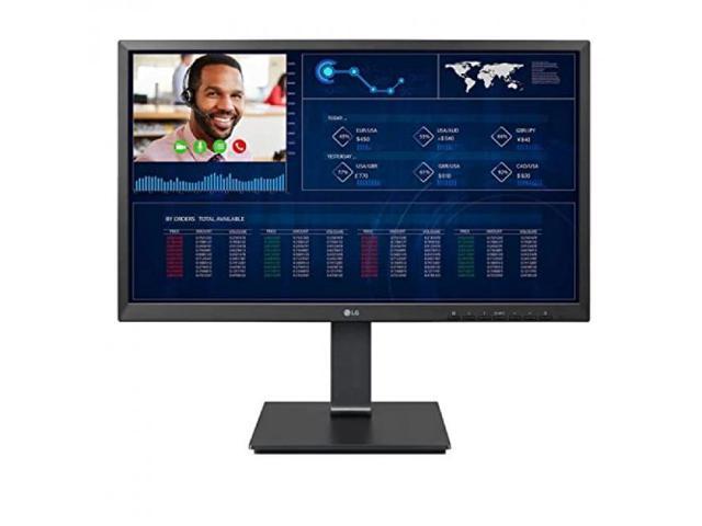 LG 24CN650N-6A 24' FHD IPS TAA All-in-One Thin Client with Quad-core Processor, Built-in FHD Webcam & Speaker