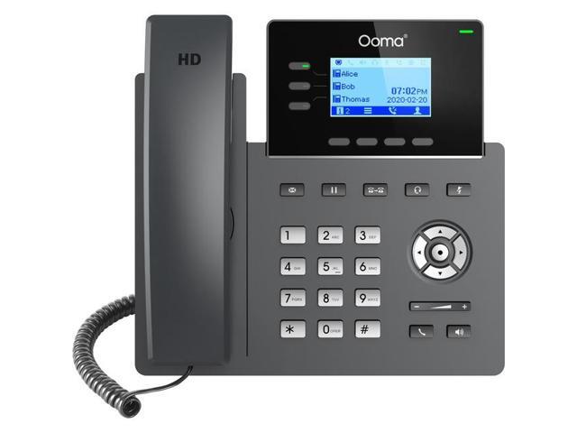 ooma office 2603 business ip desk phone. works with ooma office cloud-based voip phone service with virtual receptionist, desktop app, video...