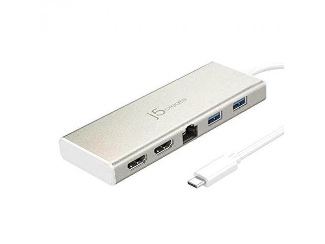 j5create - USB-C Dual HDMI Mini Dock - Gold - image 9