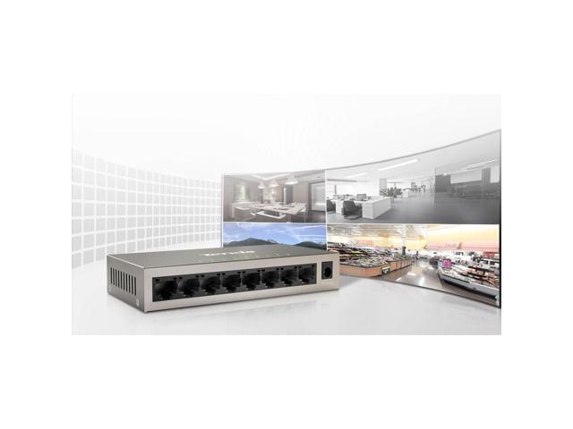 tenda teg1008m, 8-port gigabit ethernet switch, home& enterprises network switch, plug-and-play, fanless ethernet splitter (mini size)