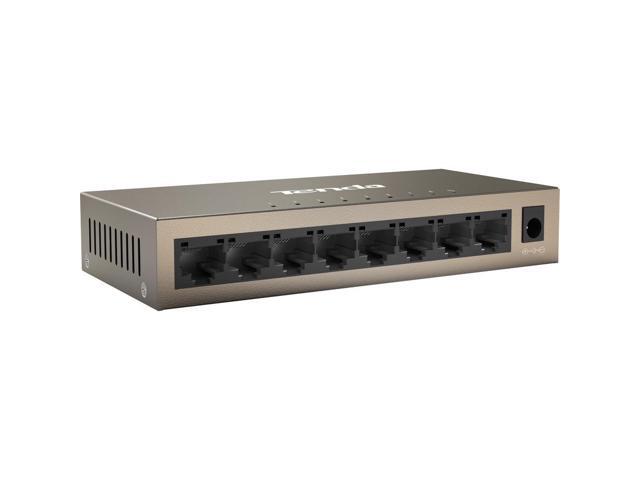 tenda teg1008m, 8-port gigabit ethernet switch, home& enterprises network switch, plug-and-play, fanless ethernet splitter (mini size)