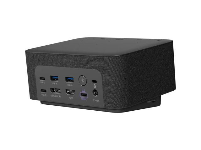 Logitech - Logi Dock All-in One Laptop Docking Station with Speakerphone for Zoom, Google Meet, Google Voice - Graphite - image 6
