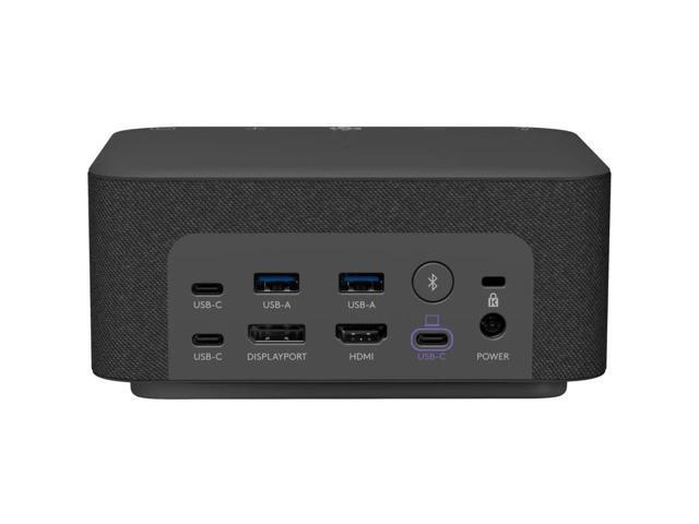 Logitech - Logi Dock All-in One Laptop Docking Station with Speakerphone for Zoom, Google Meet, Google Voice - Graphite - image 10
