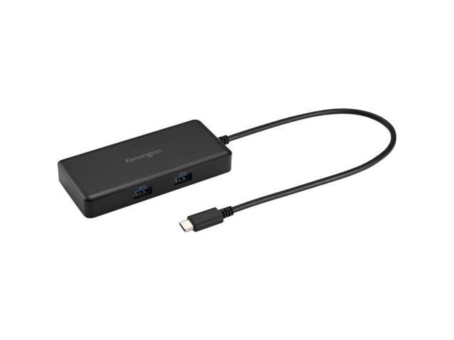 Kensington G1000P USB-C Mini Dock - for TV/Monitor/Projector/Notebook/Smartphone/iPad - 85 W - USB Type C - 4K - 3840 x 2160 - 2 x USB Type-A Ports. photo